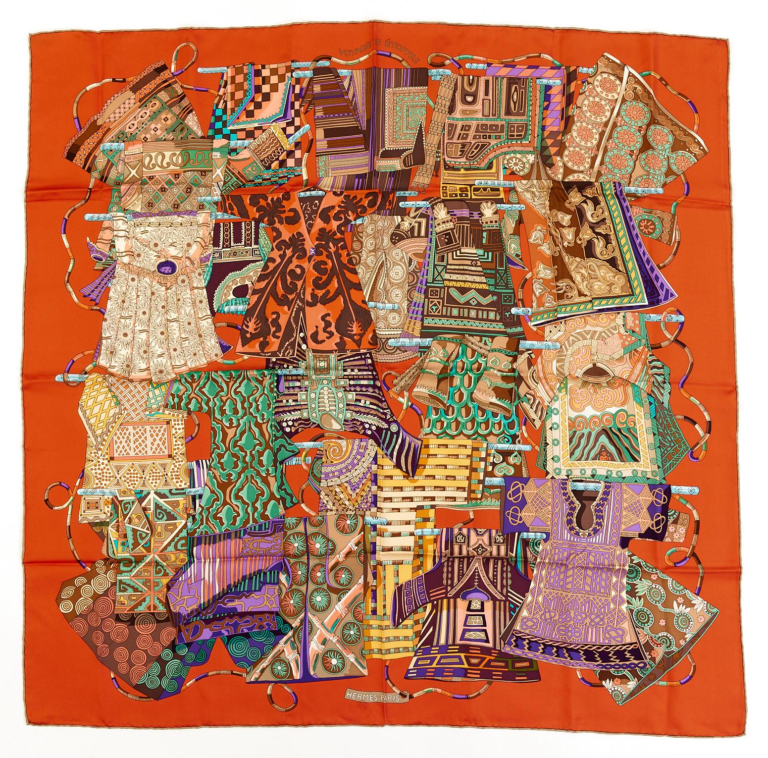 Hermes Silk Scarf Carre 90 