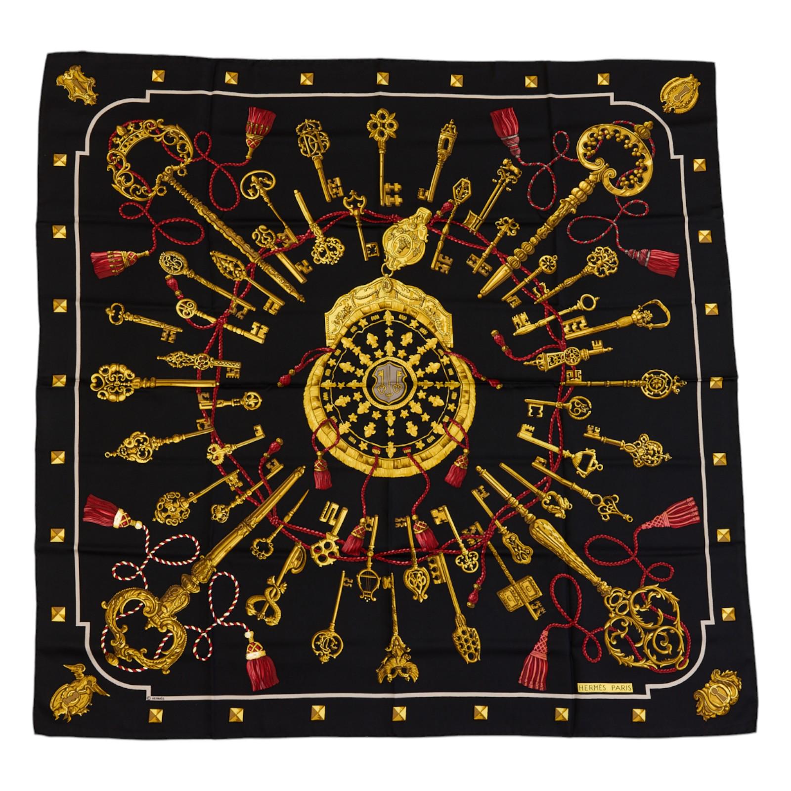 Hermes Silk Scarf Carre 90 