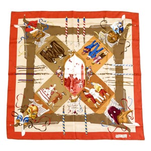 Hermes carnival of venice scarf - Etsy 日本