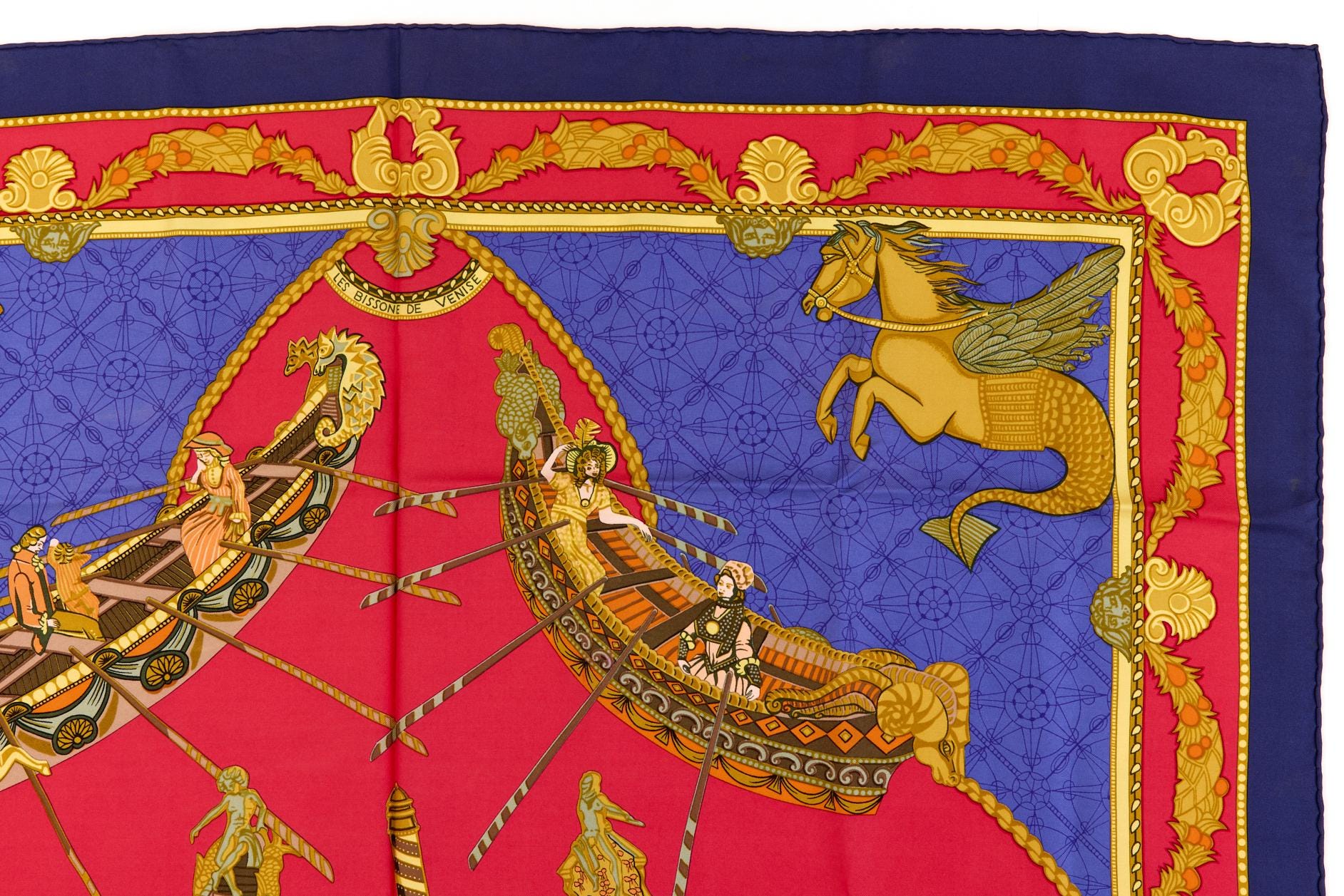 Hermes Silk Scarf Carre 90 