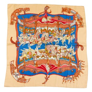 Hermes Silk Scarf Carre 90 