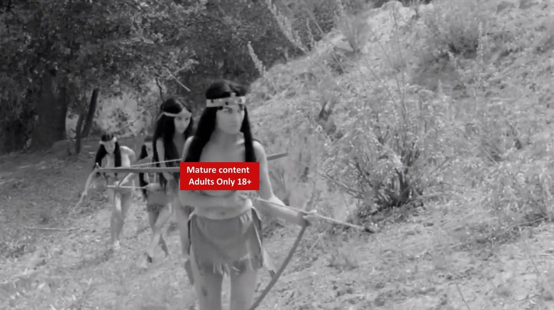 Revenge of the Virgins 1966 Public Domain Vintage Nudie Cutie Etsy