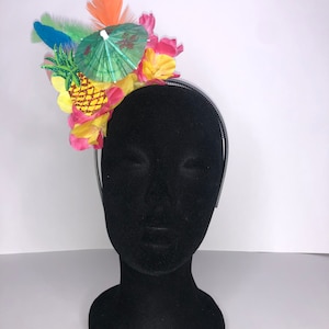 Hawaiian Tiki Fascinator