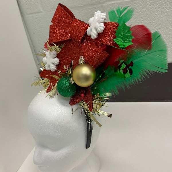 Christmas Fascinator