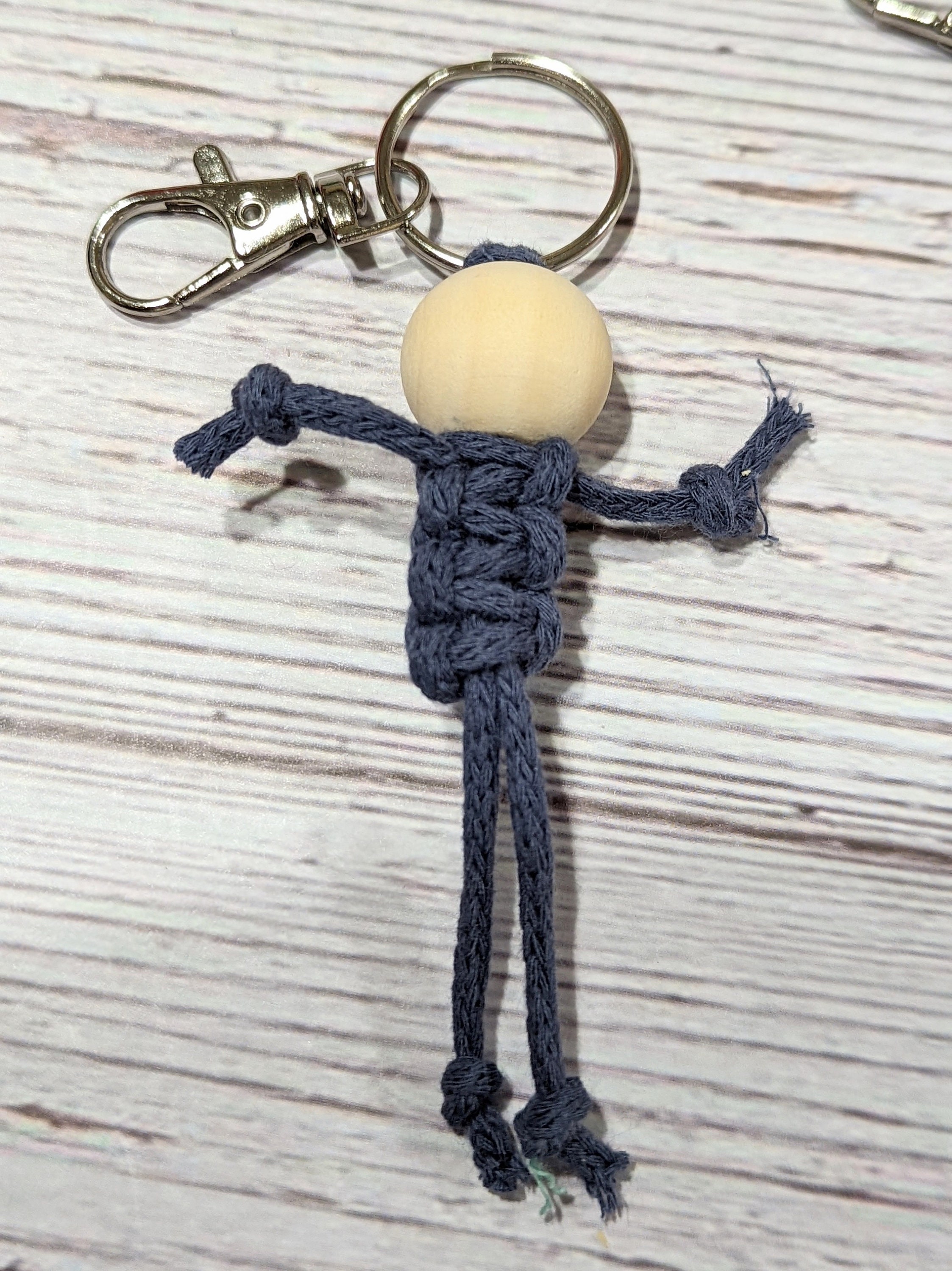 Macrame Doll Keyring Macramé Girl Keyring Macrame Boy Etsy Canada