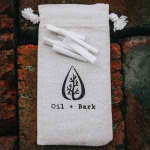 Inserts en coton vierges (100) à utiliser avec un inhalateur d&#39;huiles essentielles d&#39;huile + d&#39;écorce ou un inhalateur d&#39;aromathérapie