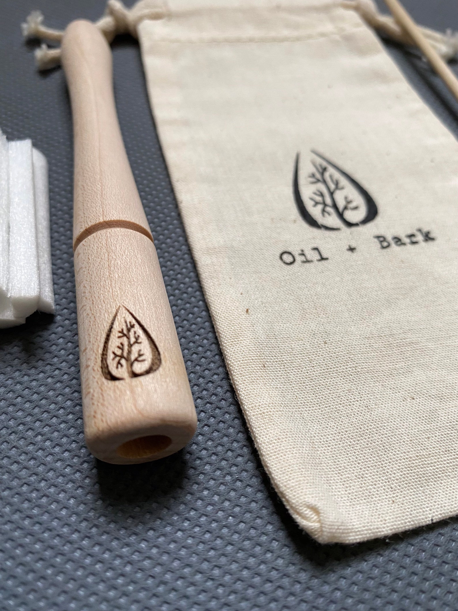 Wood Essential Oil Inhaler Maple Aromatherapy Essential Etsy