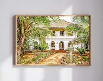 India Travel Print: Colonial Architecture, Boho Wall Art (Digital Download)