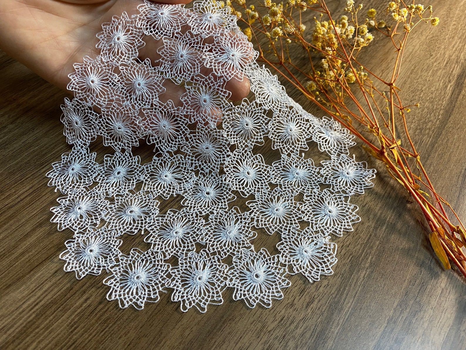 White Lace Placemats Vintage Doily Lace Table Topper Etsy