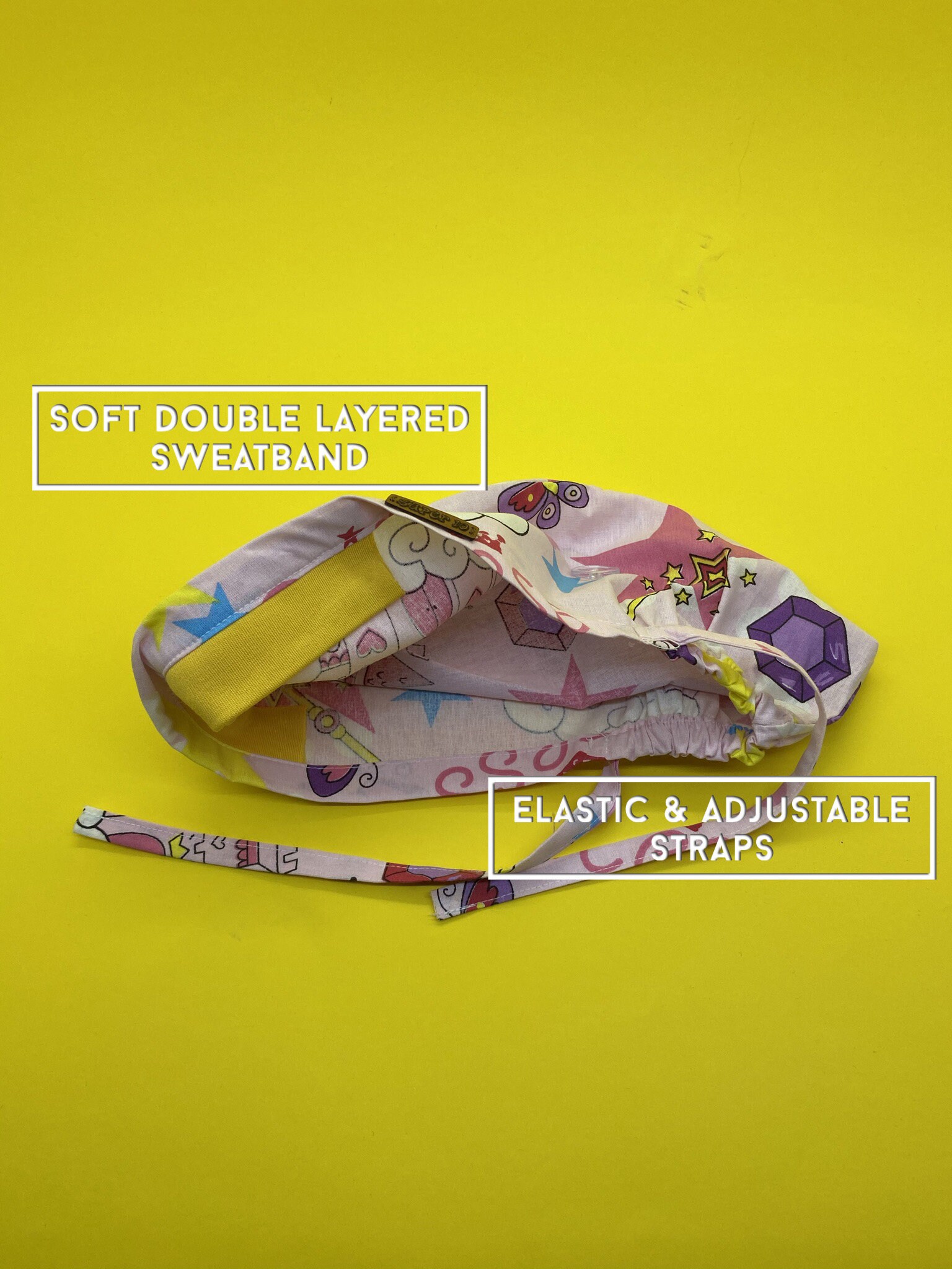 Scrub Cap Tie Back Scrub Cap Star Scrub Hat Doctors Hat Etsy