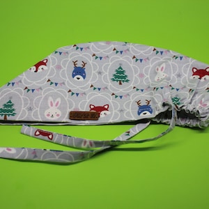 Anime Scrub Mütze, Scrub Mütze, Medizinische Scrub Mütze, Winter Mütze, Chemotherapie Hut, Chirurgen Hut, Herren Scrub, HAT114