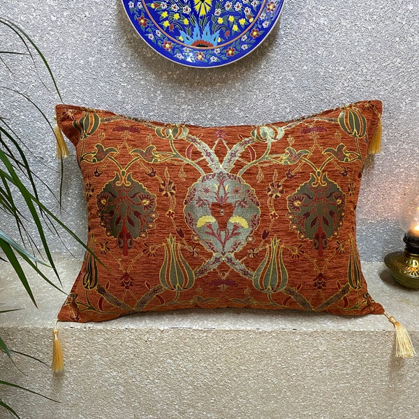 Bohemian Cushion Covers, Oriental Cushion Covers, Turkish Cushion Cover, Ethnic Cushions, 18x26 Inch Cushion Covers, Boho Home Decor, CSH101