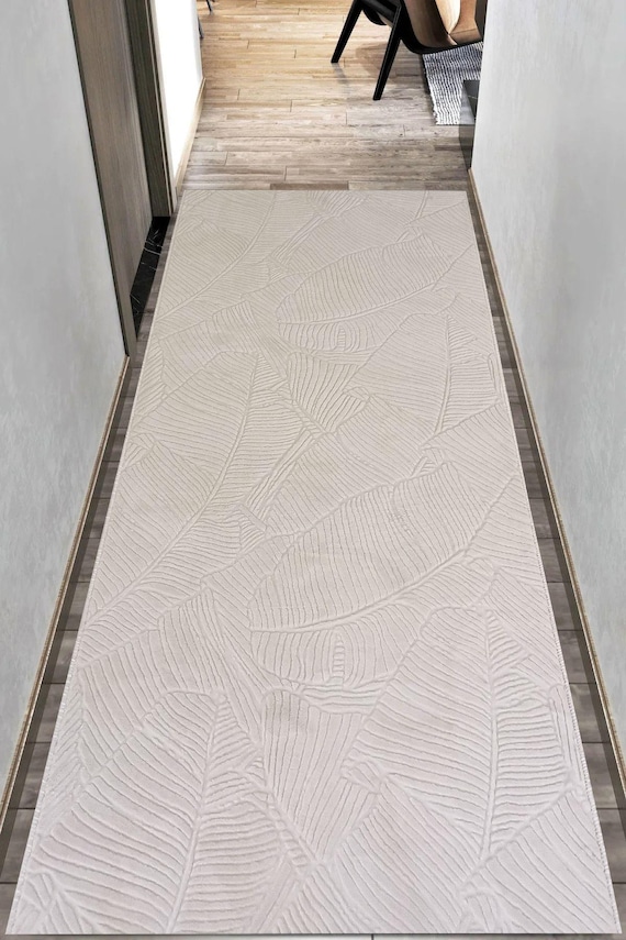 Machine Washable Runner Rug: Custom Sizes Available, Bohemian Inspired, Non-Slip, Embossed Soft Plush, Pet Friendly Runner- ALGDAMARLIKREM