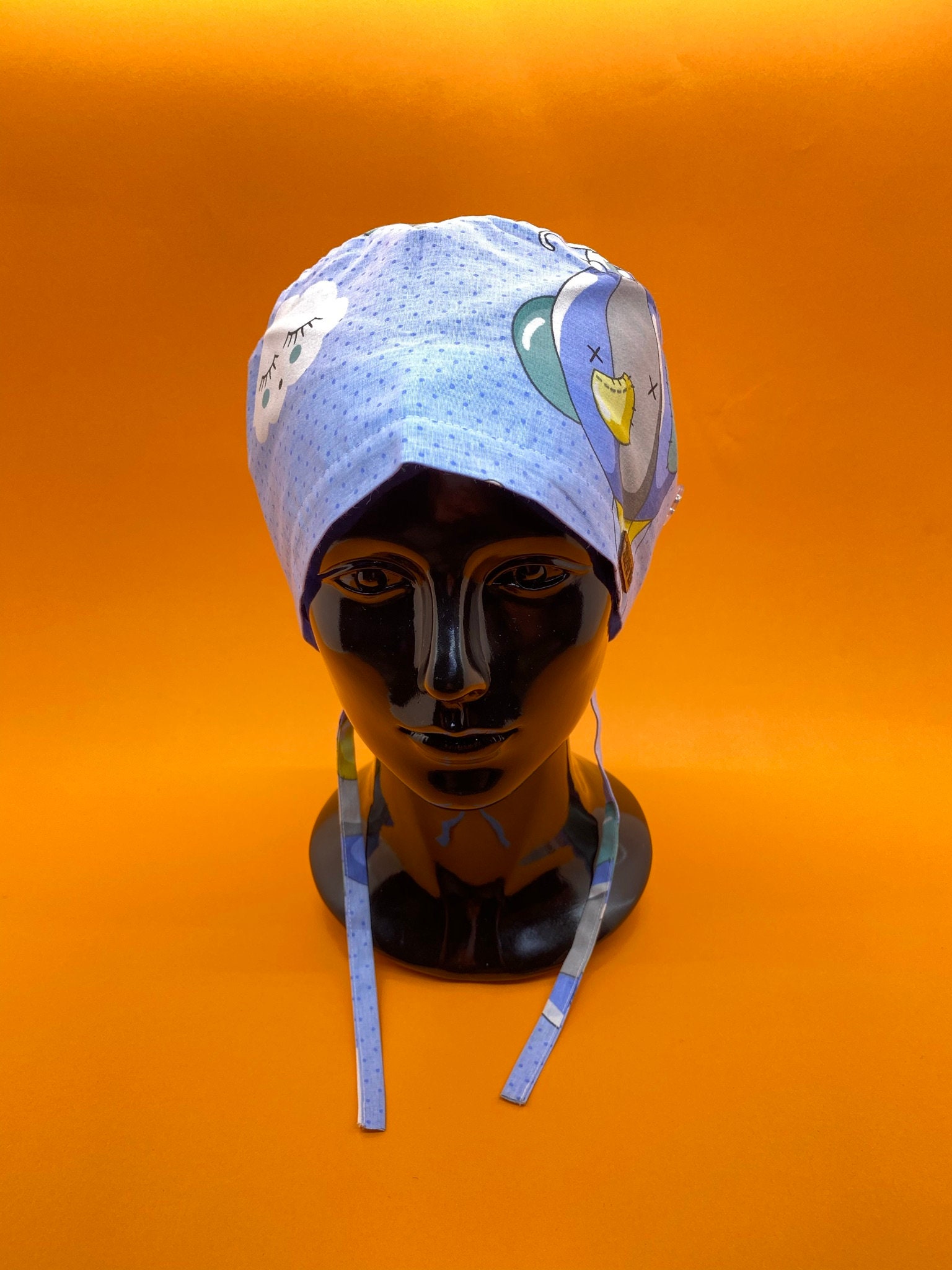 Dental Cap Surgical Scrub Cap Doctor Scrub Cap Ponytail Etsy