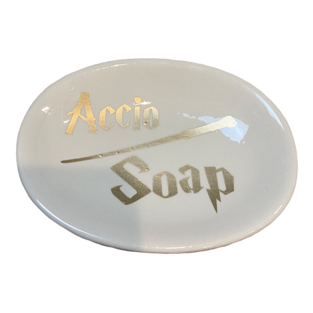 Harry Potter 3Piece Bathroom Set Soap Dispenser / Soap Dish Etsy