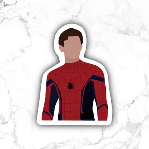 waterproof spiderman sticker peter parker sticker avengers etsy