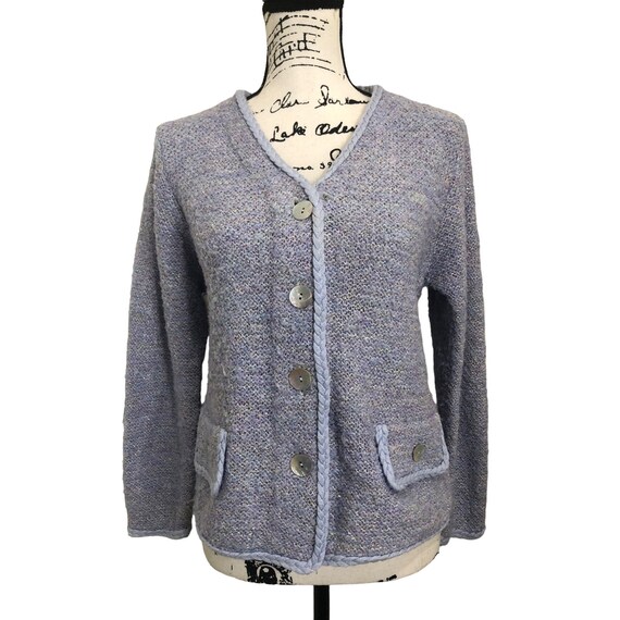 Laura by Aluzia Sweater Cardigan Blazer Vintage La