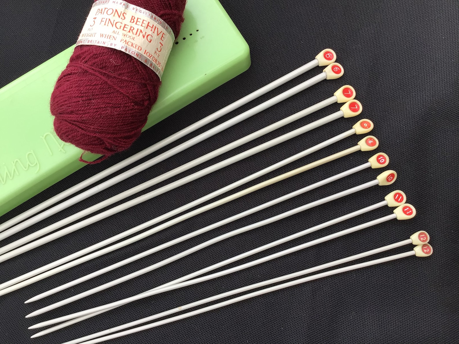 6 x Pairs of Vintage Milward Metal Knitting Needles Etsy