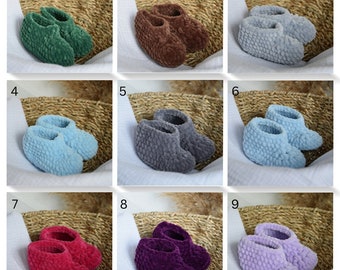 Knitted baby socks, baby gift, socks for boy and girl, 0-3 months old socks, newborn socks, baby showers gift, Baby shoes