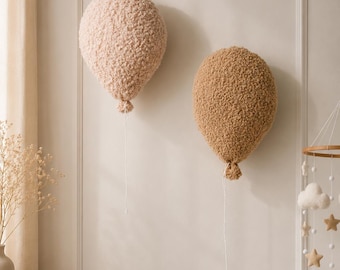 Balloon nursery decor, Boucle balloon, Wall hanging nursery decor, Nursery wall decor, Wall balloons Baby nursery wall decor Hanging balloon