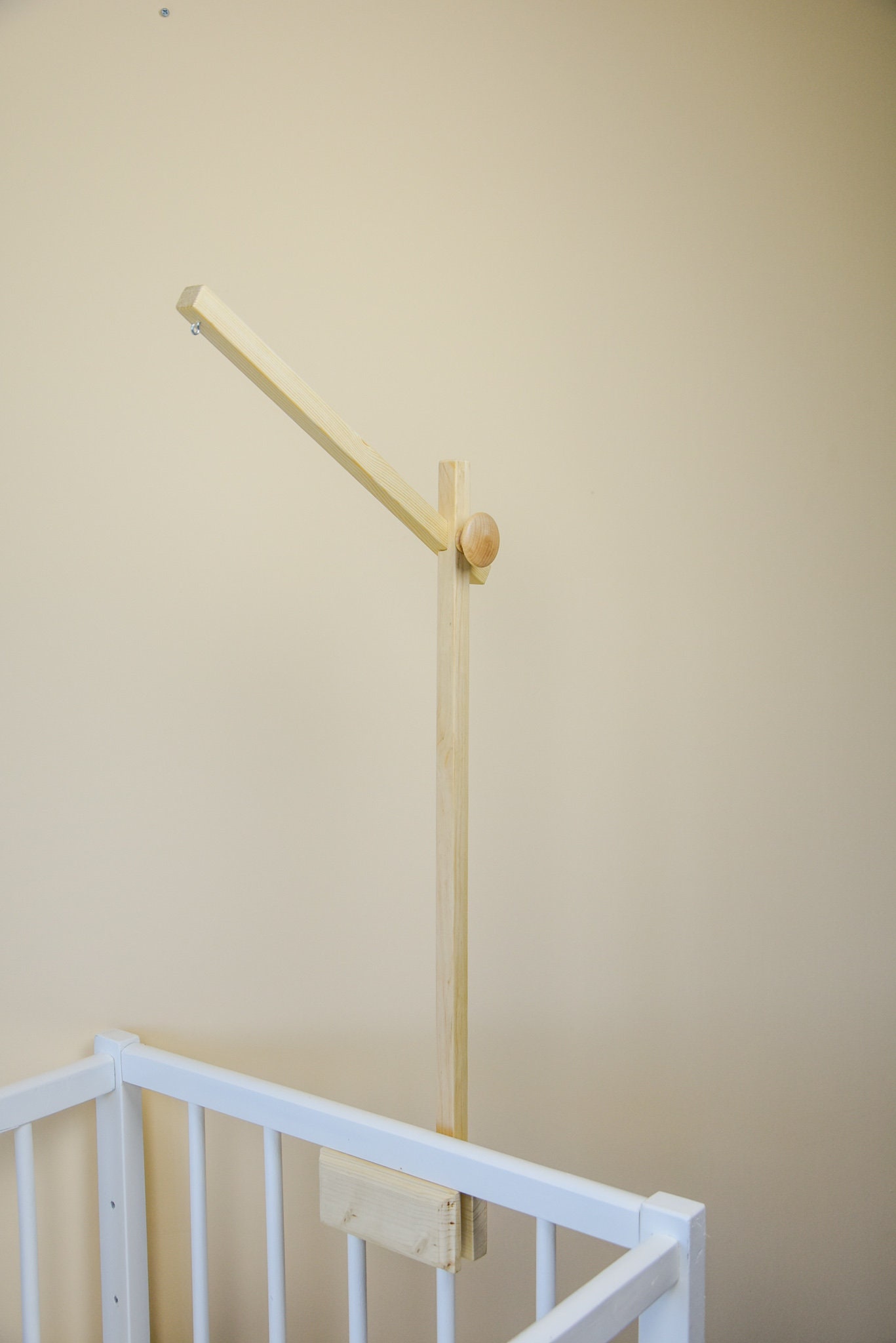 Baby Mobile Wood Arm Attachment Eco Crib Arm Mobile Arm Crib Etsy