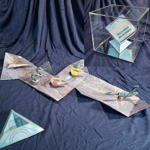 Origami Jedi Holocron &quot;This is where the fun begins&quot;