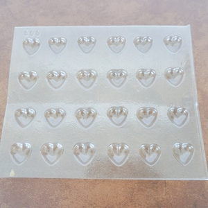 Vintage Süßigkeiten Formen Set Osterhasen Hase Hase Bingo Karte Herzen Valentines Butter Mints Jelly Hochzeit 1970s 1980s 3D Rare Fund