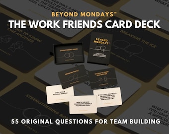 Deep Question Card Game for Team Building | Conversations Starters | For Virtual Teams, Icebreaker Questions, Office Games, Team Retreats
