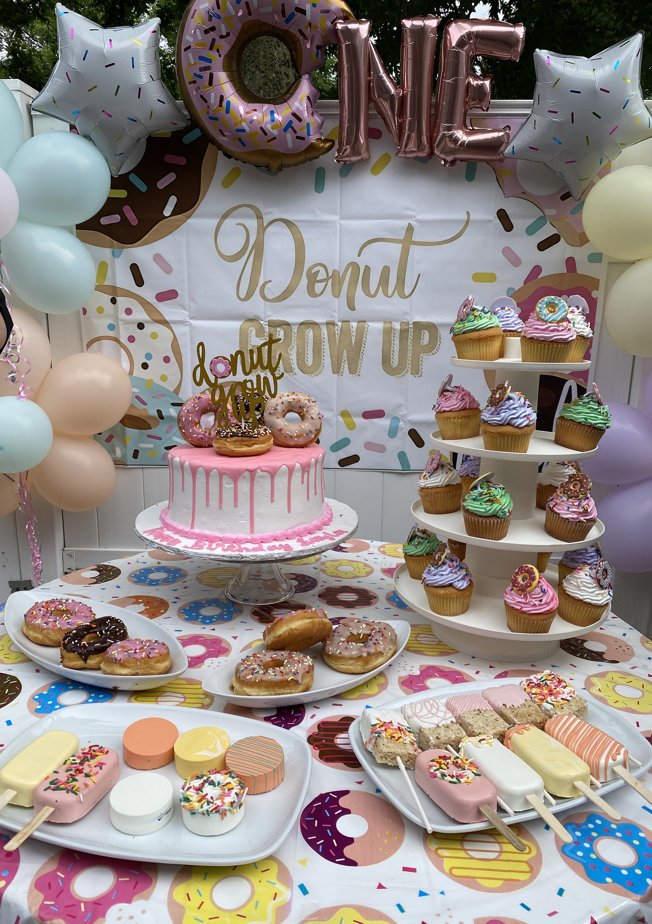 Rainbow Color Cakesicles Etsy