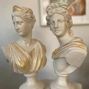 Large Apollo Sculpture Statue Apollo Bust Statue Bustcream - Etsy