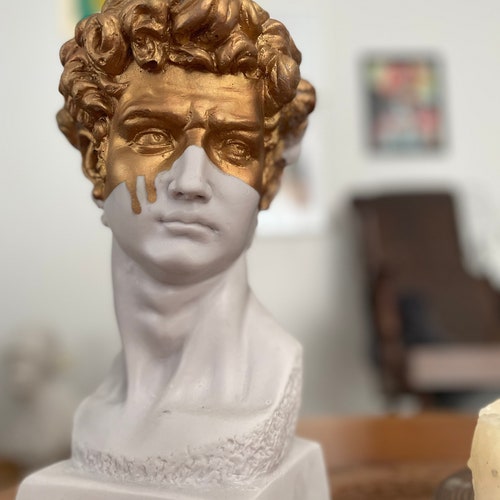 David Statue Etsy