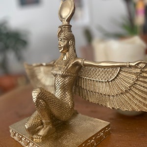 Ägyptische Göttin Isis offene Flügel Statue 12 Zoll | Etsy