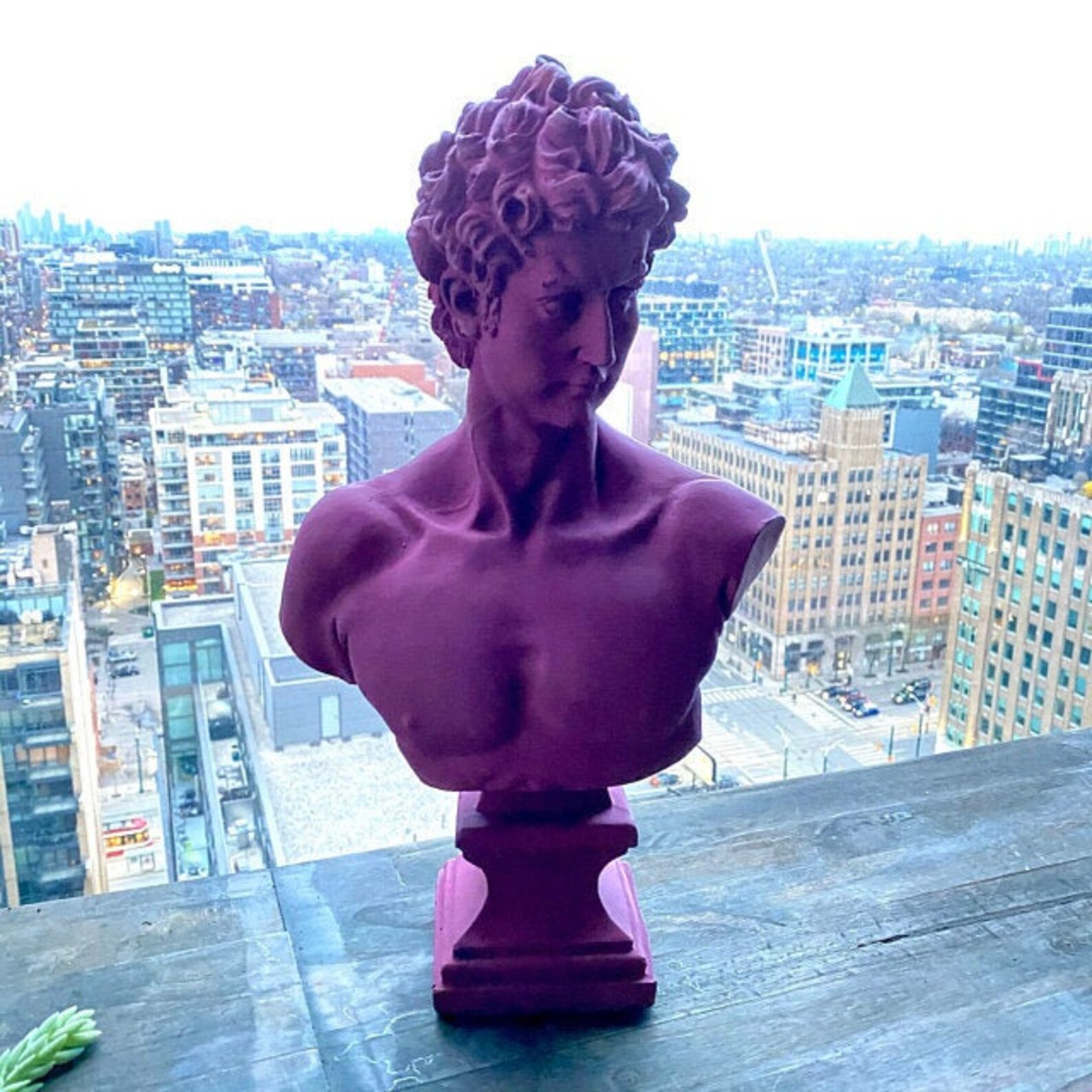 Large David Sculpture Statue David Bust Statue Bust Etsy