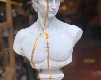 ミケランジェロ　ダビデ像　レプリカ　彫刻 17インチのダビデ像 - ミケランジェロ彫刻レプリカ