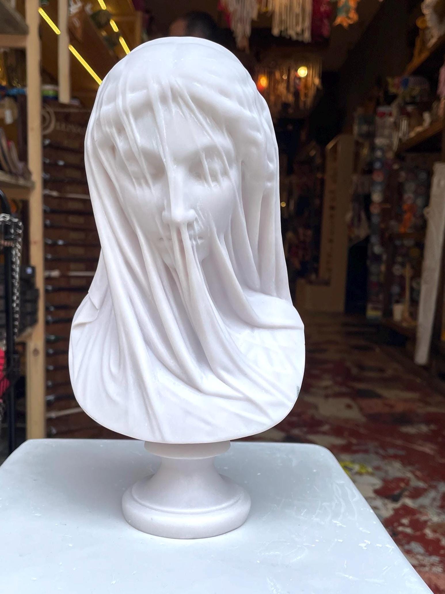 Veiled virgin statue - Etsy 日本