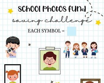 School Photos Fund Money Saving Tracker