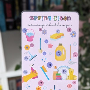Spring Clean Money Saving Tracker