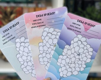 Debt Tracker / Debt payment challenge / Balloons