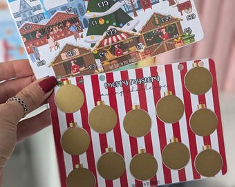 Christmas Market & Merry Mystery money saving challenges