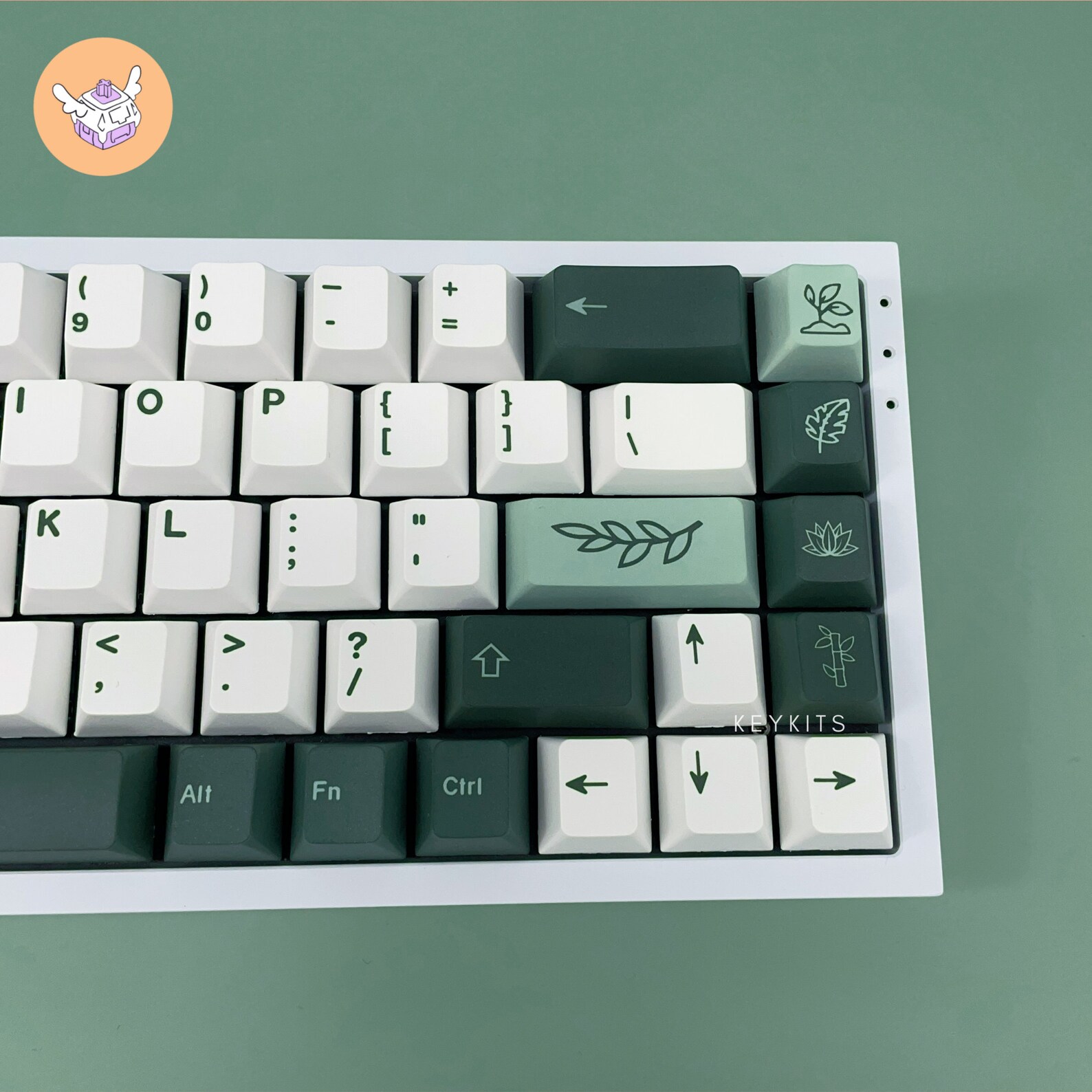 Botanical Keycap Set 132 Piece Cherry Profile PBT Subdye | Etsy Australia