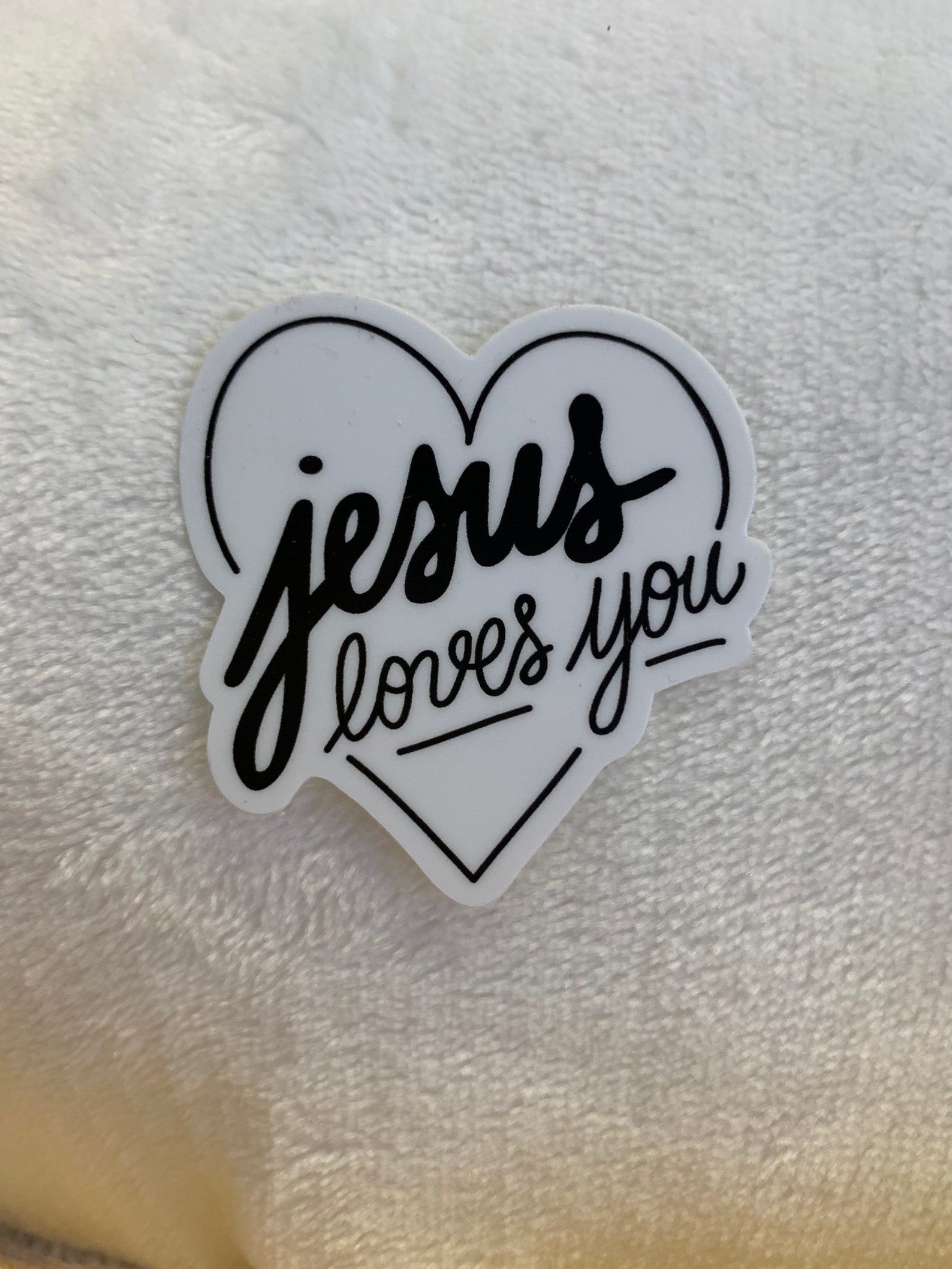 Jesus Loves You Sticker Etsy