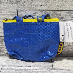 Blue IKEA Knolig Keychain Mini Frakta Bag Replica Trendy Key Holder Small Gift Idea Etsy