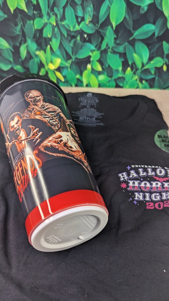 Halloween Horror Nights T Shirt, Tumbler Set, Scar