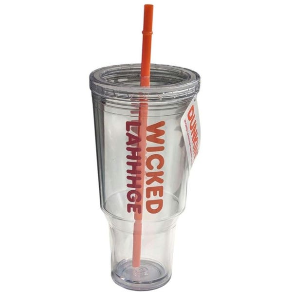Dunkin 40 oz Tumbler Coffee Lover Gift, Dunkin Travel Cup, Wicked Boston
