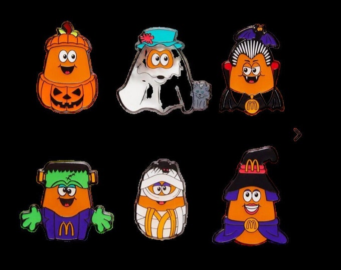 Loungefly Mcdonald's Chicken Mcnugget Halloween Blind Box Enamel Pin - Etsy