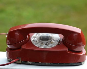 Vintage Western Electric Princess Rotary Telephone, 1960s, Model 702BM