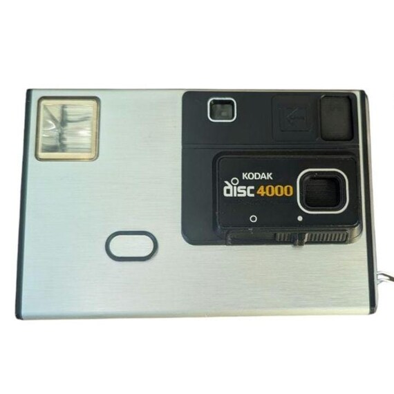 Vintage Kodak Disc 4000 Compact Camera, Retro Photography, Film