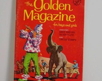 Vintage The Golden Magazine for Boys and Girls - May 1968 Vol 5, Monthly Publication