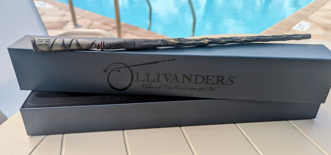 Harry Potter Interactive Ollivanders Birch Wand - Etsy