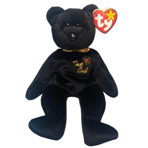 1999 Beanie Baby &quot;The End&quot; Collectible Plush Toy, Rare Original Beanie Baby, Limited Edition